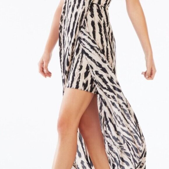 BCBG MaxAzria Jesse strapless cocktail maxi dress Sz 4 - Picture 2 of 13